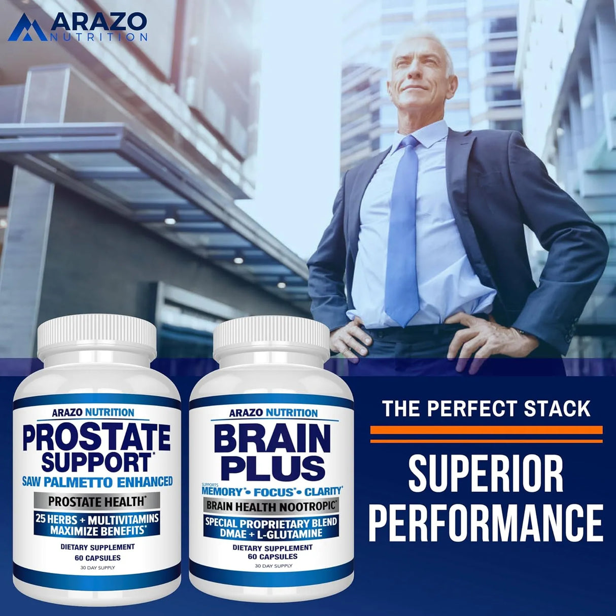 ARAZO NUTRITION - Arazo Nutrition Prostate Support 60 Capsulas - The Red Vitamin MX - Suplementos Alimenticios - {{ shop.shopifyCountryName }}