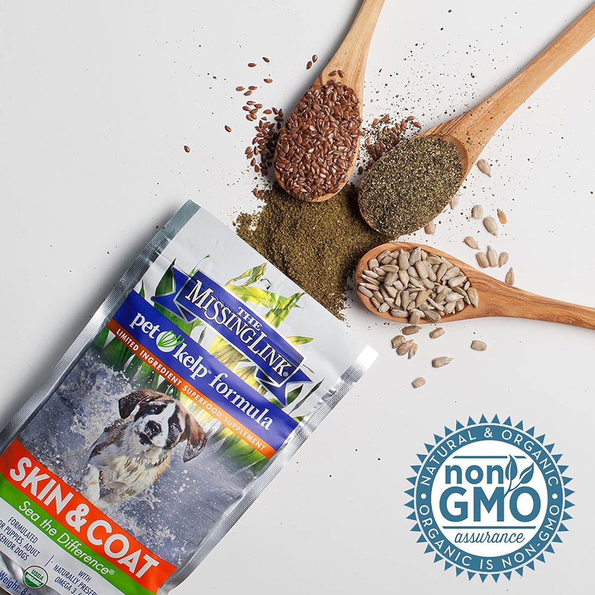 The Missing Link Pet Kelp Canine Skin & Coat 227Gr.