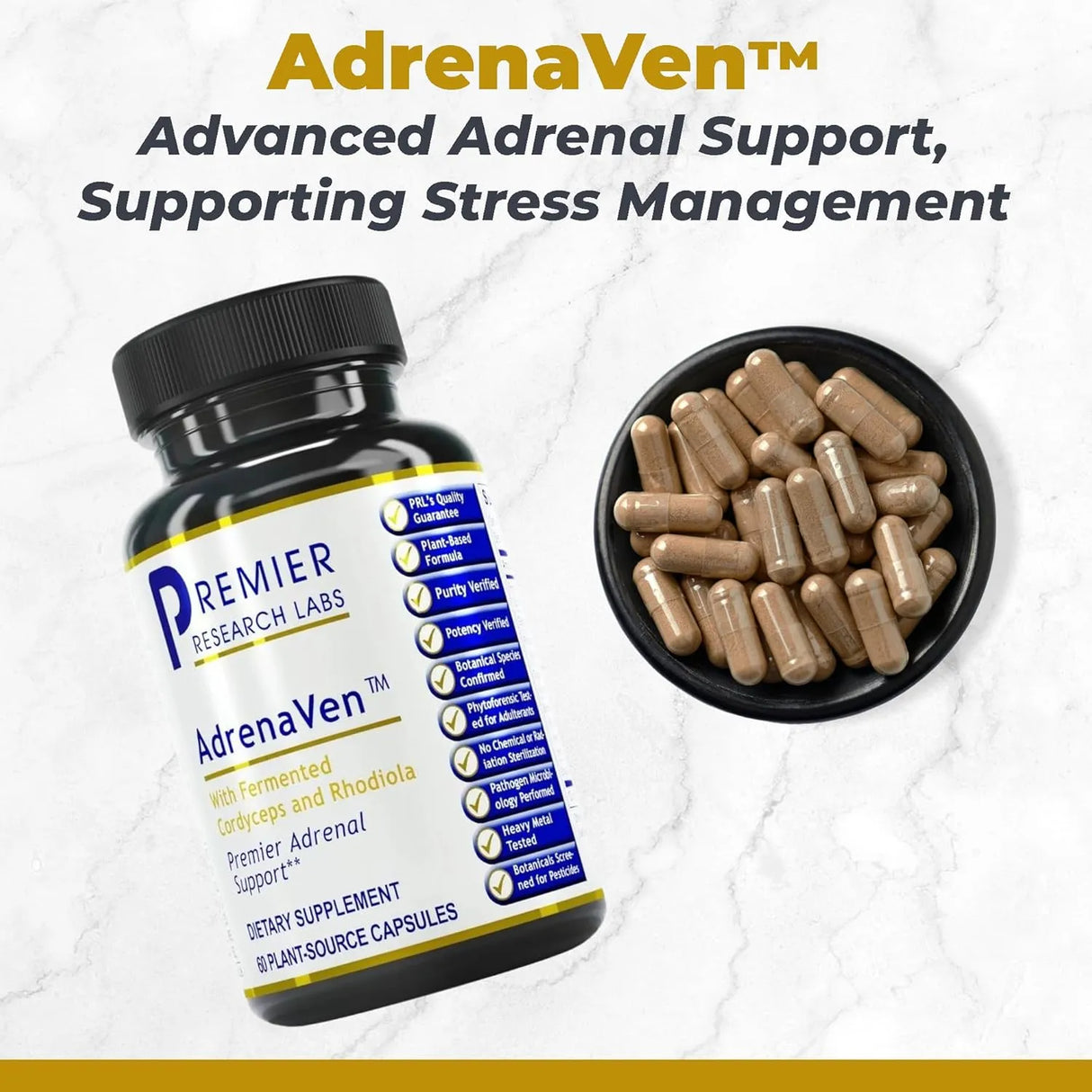 PREMIER RESEARCH LABS - Premier Research Labs AdrenaVen 60 Capsulas - The Red Vitamin MX - Suplementos Alimenticios - {{ shop.shopifyCountryName }}