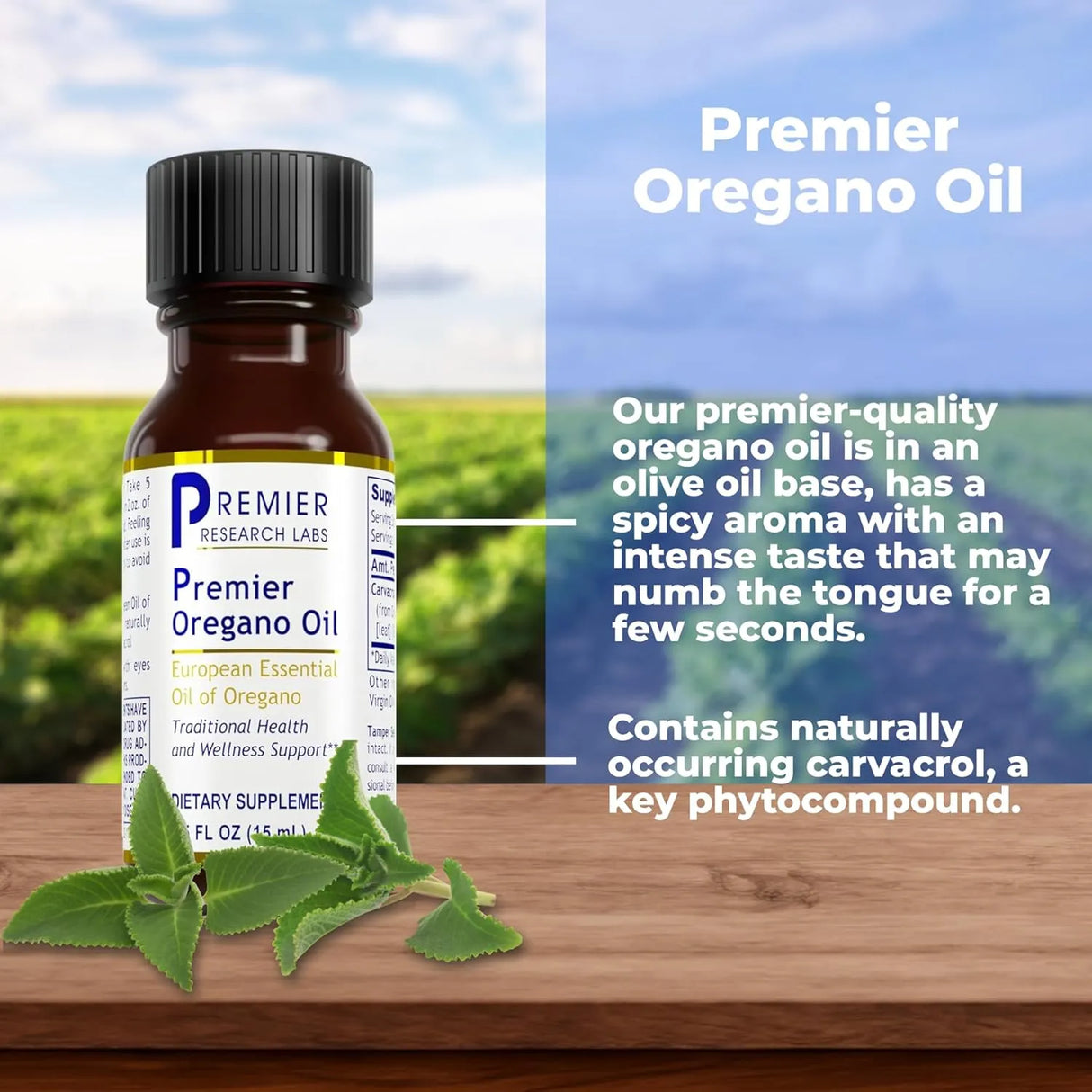 PREMIER RESEARCH LABS - Premier Research Labs Premier Oregano Oil 15Ml. - The Red Vitamin MX - Suplementos Alimenticios - {{ shop.shopifyCountryName }}