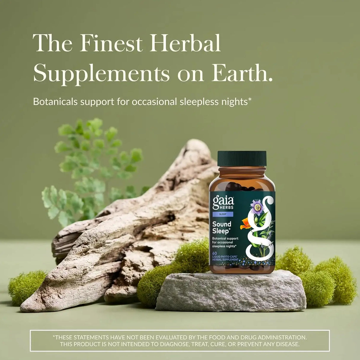 GAIA HERBS - Gaia Herbs Sound Sleep 60 Capsulas - The Red Vitamin MX - Suplementos Alimenticios - {{ shop.shopifyCountryName }}