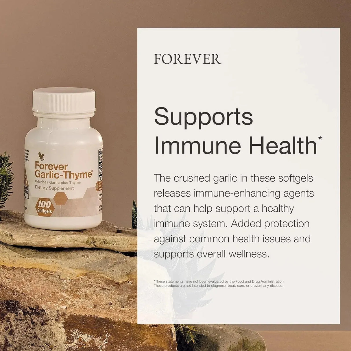 FOREVER LIVING - Forever Living Forever Garlic-Thyme 100 Capsulas Blandas - The Red Vitamin MX - Suplementos Alimenticios - {{ shop.shopifyCountryName }}