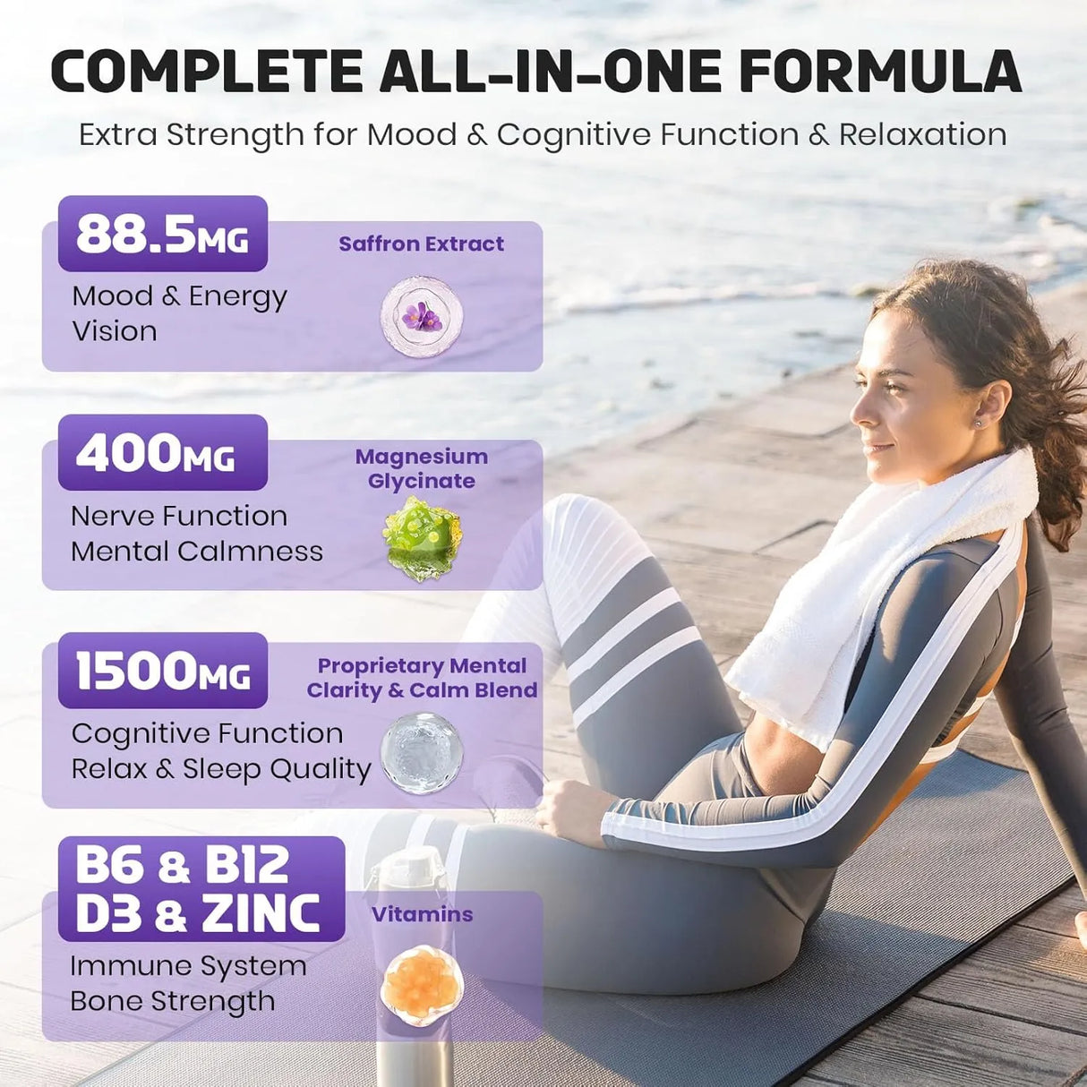 ENERLIX - Enerlix Saffron Gummies 88.5Mg. 60 Gomitas - The Red Vitamin MX - Suplementos Alimenticios - {{ shop.shopifyCountryName }}