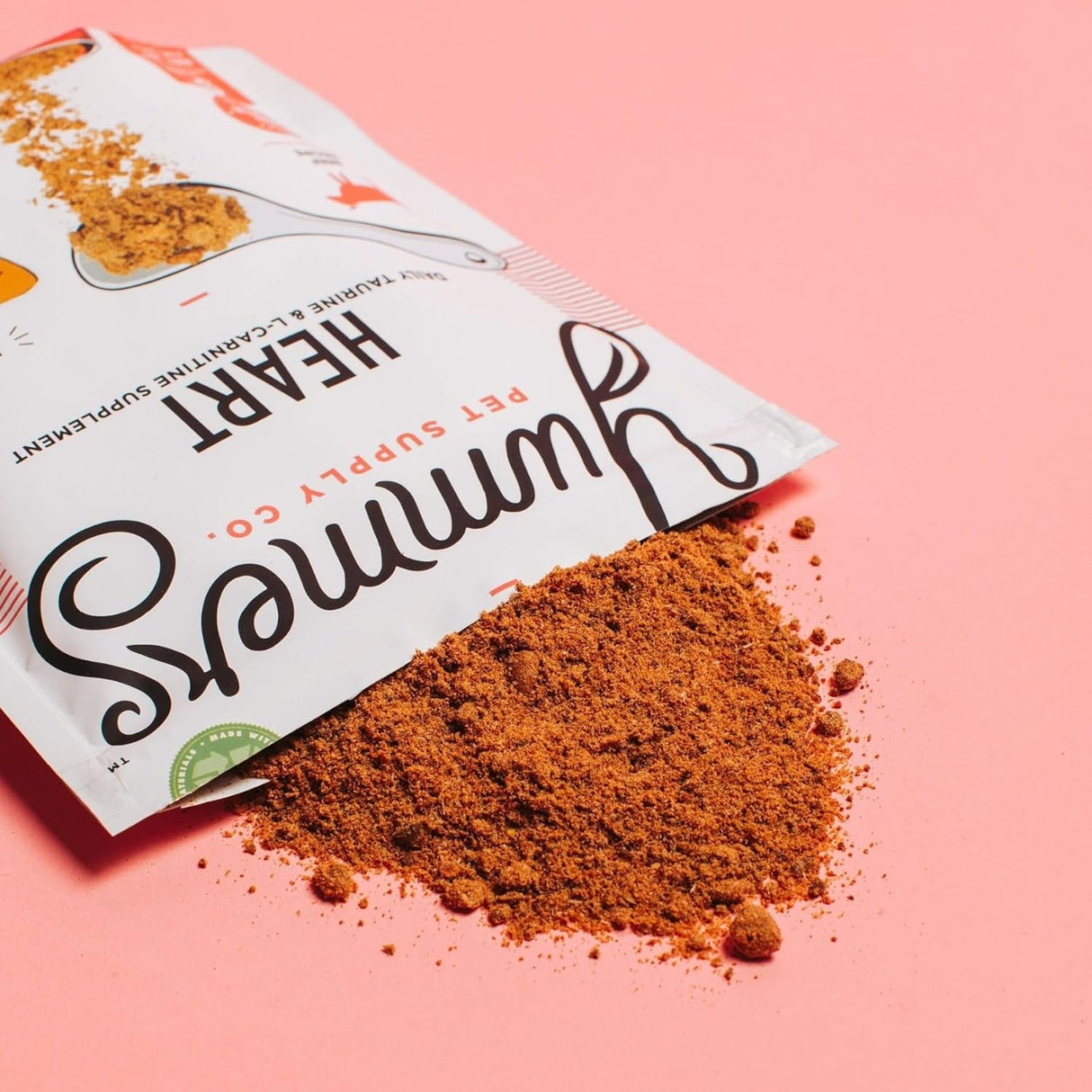 Yummers Premium Heart Supplement for Dogs 96 Servicios 226Gr.