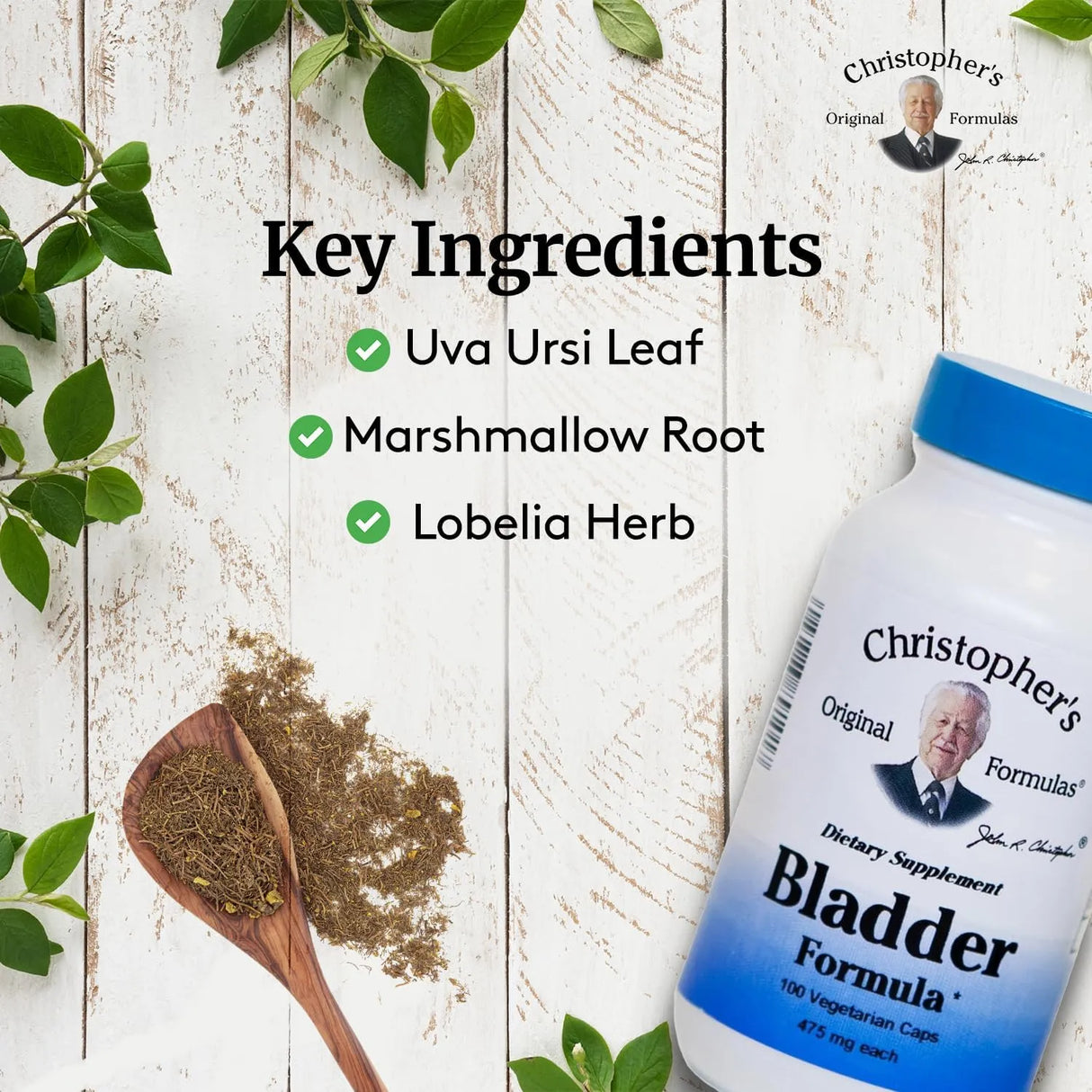 CHRISTOPHER´S - Christopher's Original Formulas Bladder Formula 100 Capsulas - The Red Vitamin MX - Suplementos Alimenticios - {{ shop.shopifyCountryName }}
