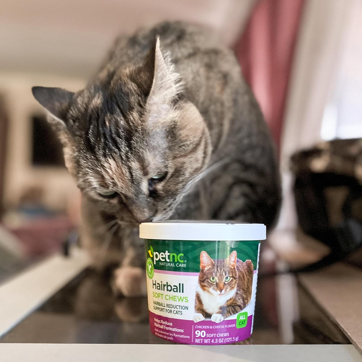 Petnc Natural Care Hairball Soft Chews for Cats 90 Masticables