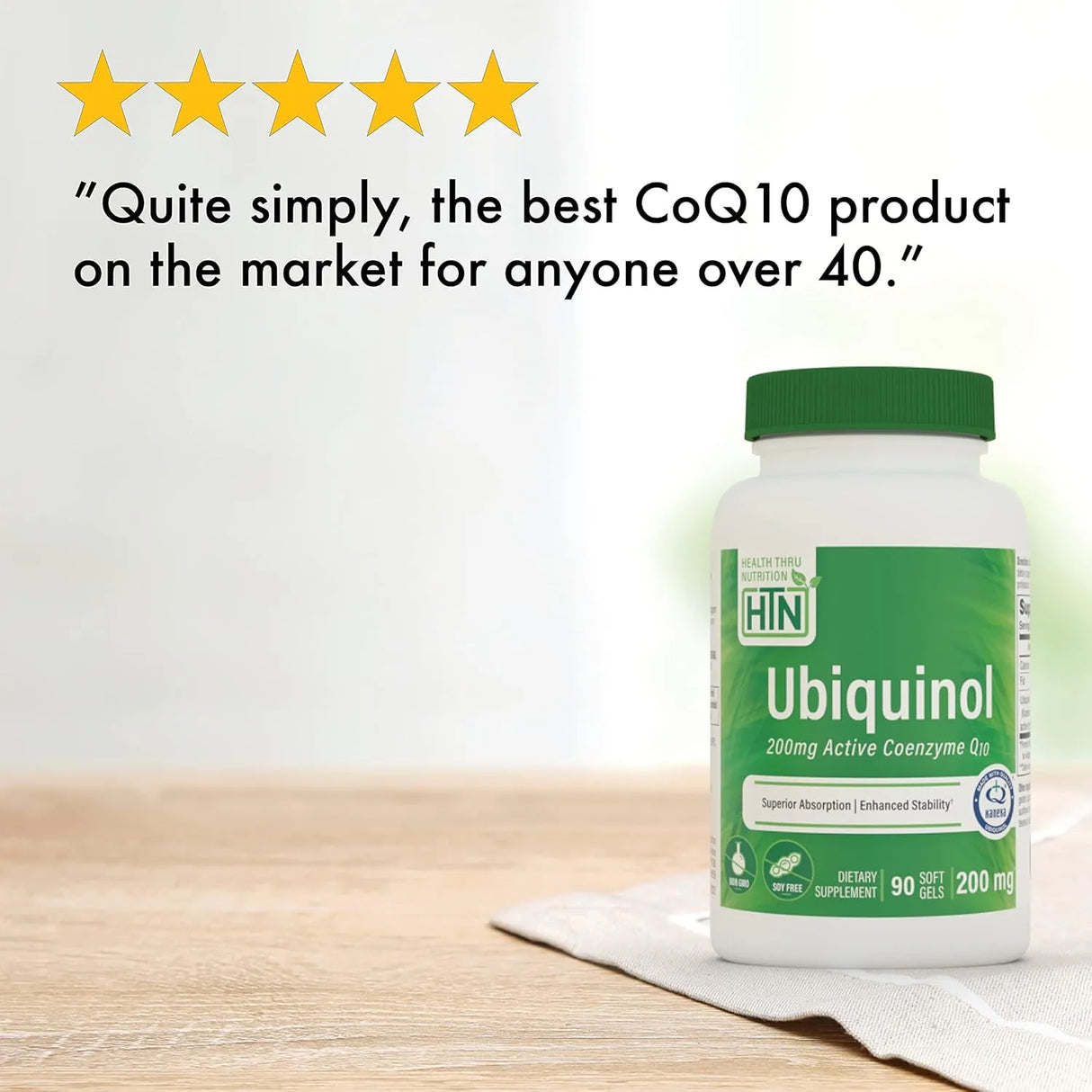 HEALTH THRU NUTRITION - Health Thru Nutrition Ubiquinol 200Mg. 90 Capsulas Blandas - The Red Vitamin MX - Suplementos Alimenticios - {{ shop.shopifyCountryName }}