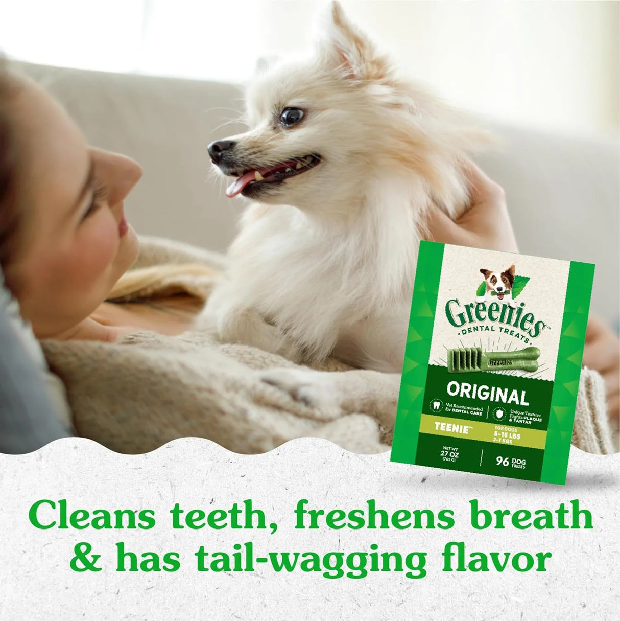 GREENIES - Greenies Original Teenie Natural Dental Care Dog Treats 96 Piezas - The Red Vitamin MX - Cuidado Dental Para Perros - {{ shop.shopifyCountryName }}