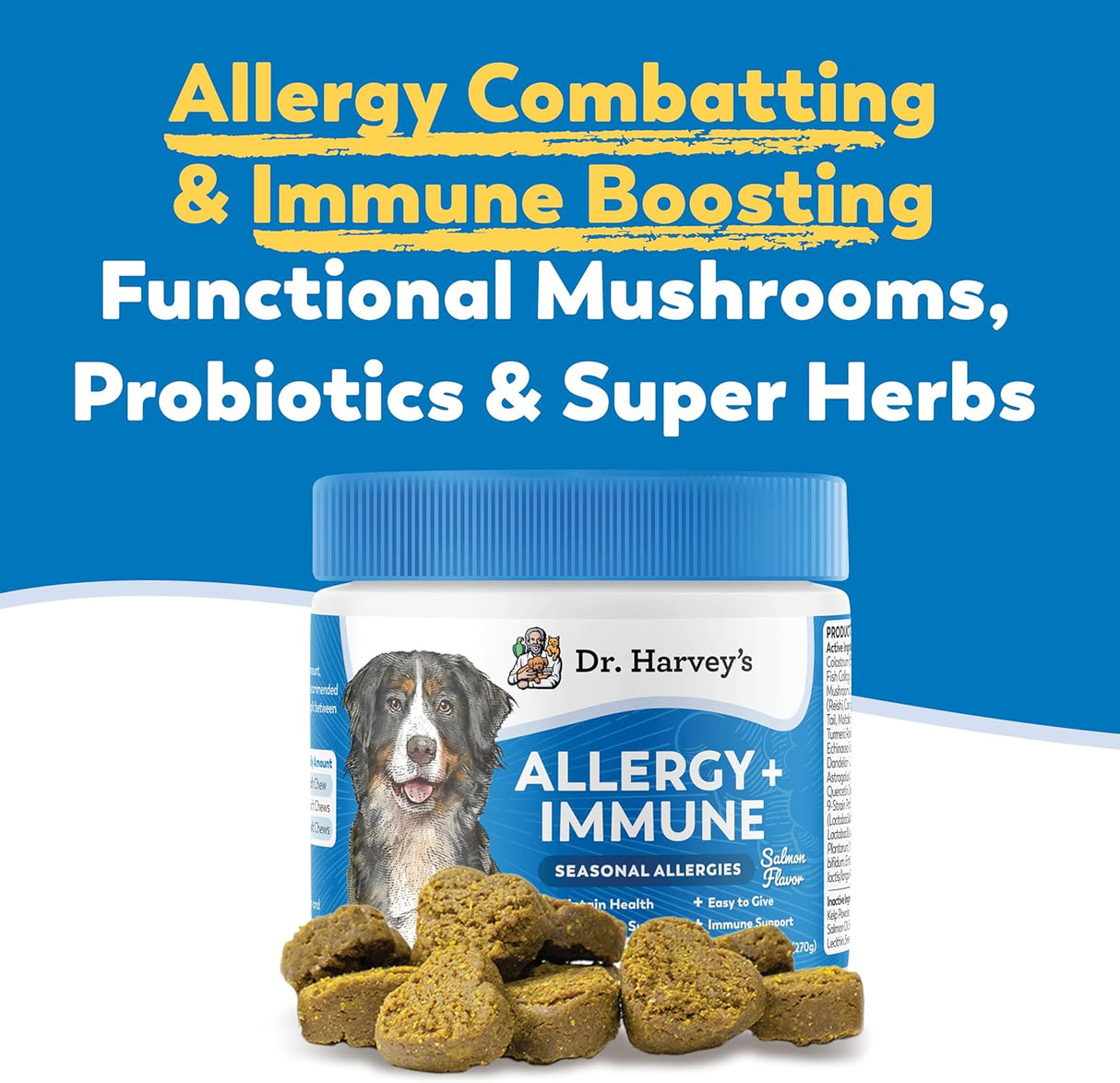 DR. HARVEY'S - Dr. Harvey's Dog Allergy & Anti-Itch Relief Soft Chew 90 Masticables - The Red Vitamin MX - Suplementos Herbales Para Perros - {{ shop.shopifyCountryName }}