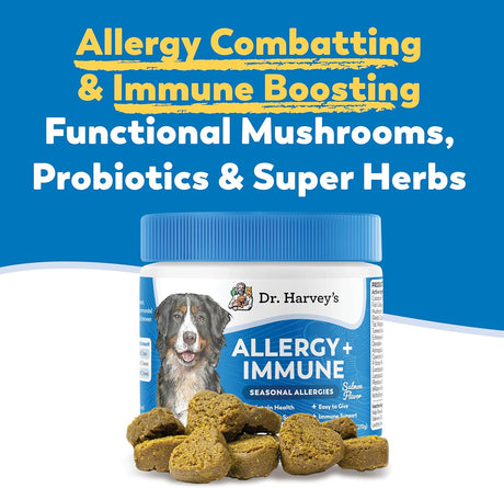 DR. HARVEY'S - Dr. Harvey's Dog Allergy & Anti-Itch Relief Soft Chew 90 Masticables - The Red Vitamin MX - Suplementos Herbales Para Perros - {{ shop.shopifyCountryName }}