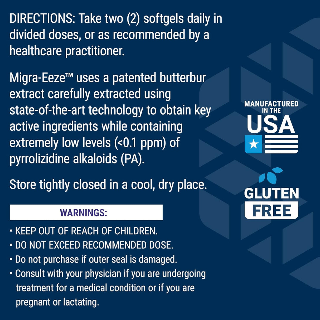 Life Extension Migra-Eeze Butterbur Root Extract 60 Capsulas Blandas