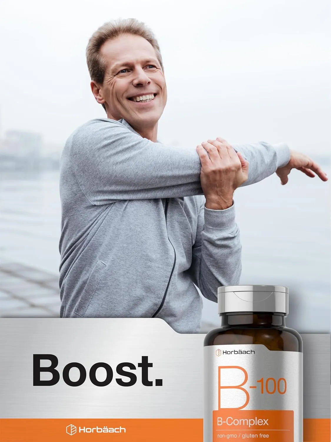 HORBAACH - Horbaach Vitamin B-100 Complex 60 Capsulas - The Red Vitamin MX - Suplementos Alimenticios - {{ shop.shopifyCountryName }}