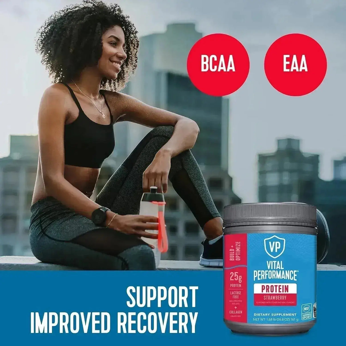VITAL PROTEINS - Vital Proteins Performance Powder Strawberry 761Gr. - The Red Vitamin MX - Suplementos Alimenticios - {{ shop.shopifyCountryName }}