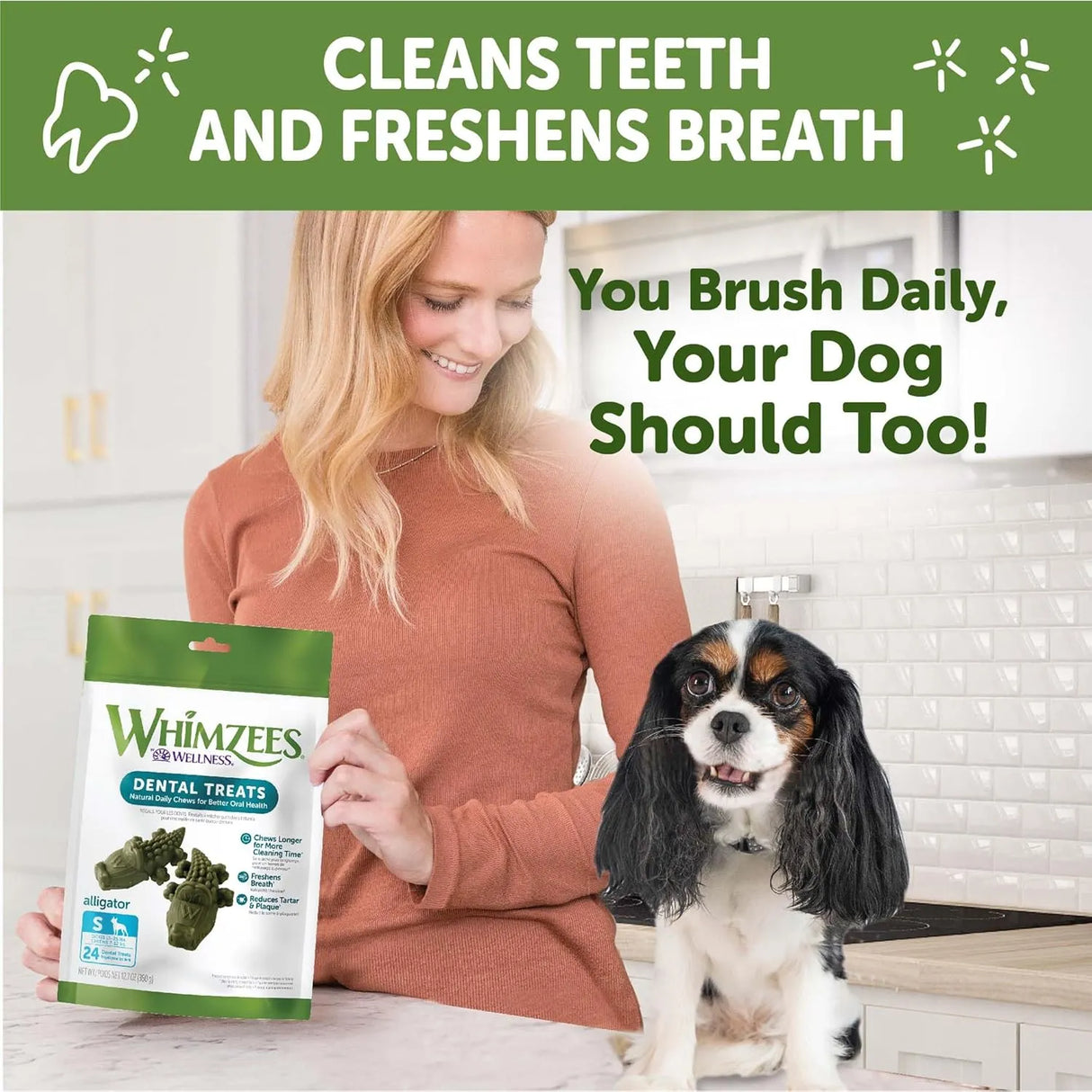 WELLNESS WHIMZEES - Wellness WHIMZEES Alligator Dog Dental Treats Small Size 24 Piezas - The Red Vitamin MX - Cuidado Dental Para Perros - {{ shop.shopifyCountryName }}