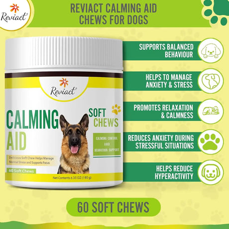 REVIACT - Reviact Calming Chews for Dogs 60 Masticables - The Red Vitamin MX - Relajantes Para Perros - {{ shop.shopifyCountryName }}