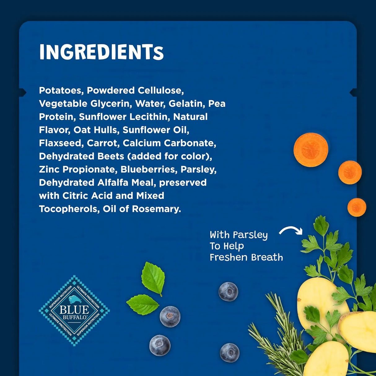 BLUE BUFFALO - Blue Buffalo Dental Bones Small Natural Dental Chew Dog Treats 21 Piezas - The Red Vitamin MX - Cuidado Dental Para Perros - {{ shop.shopifyCountryName }}