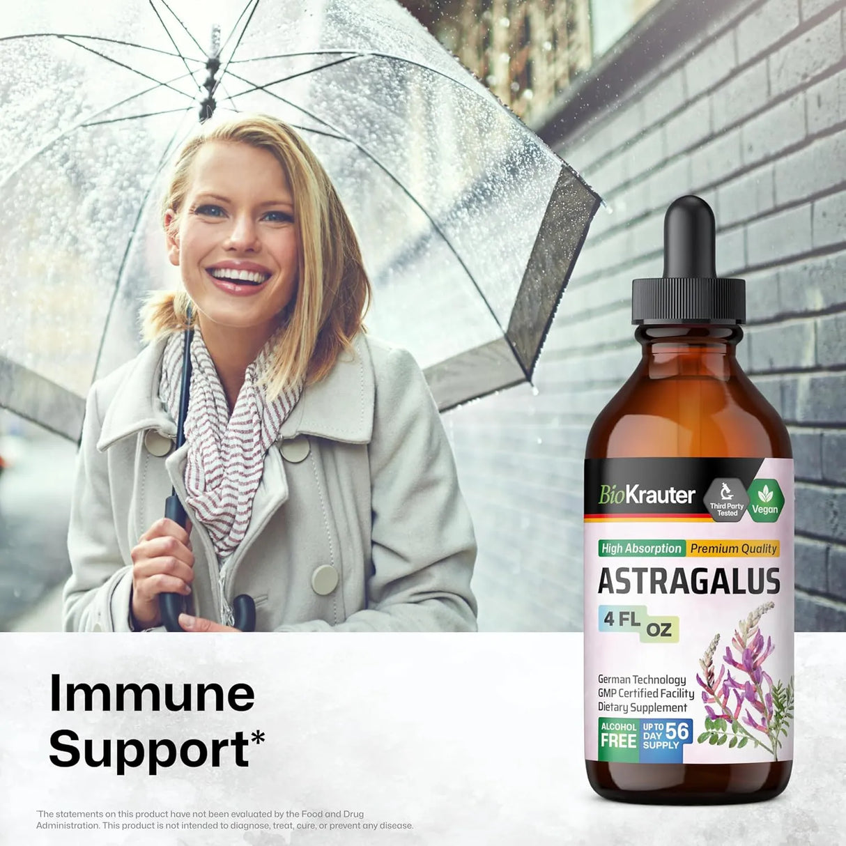 BIOKRAUTER - BIO KRAUTER Astragalus Tincture 4 Fl.Oz. - The Red Vitamin MX - Suplementos Alimenticios - {{ shop.shopifyCountryName }}
