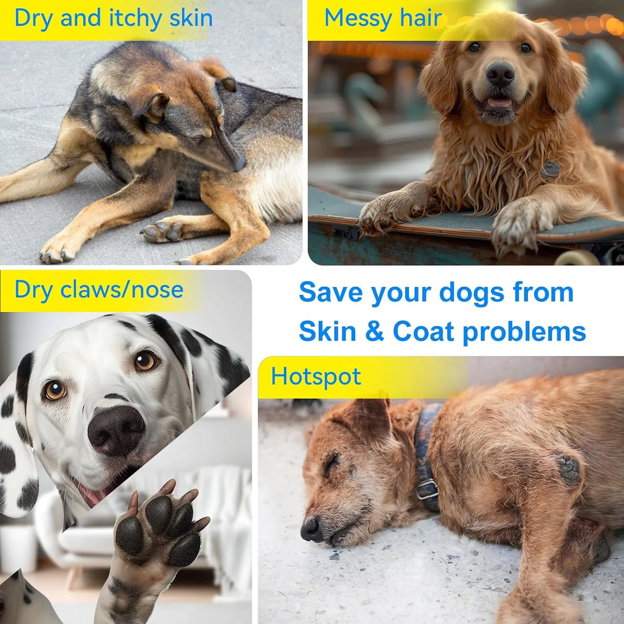 COLEAZE - ColEaze Salmon Oil for Dogs 200 Masticables - The Red Vitamin MX - Aceite De Pescado Para Perros - {{ shop.shopifyCountryName }}