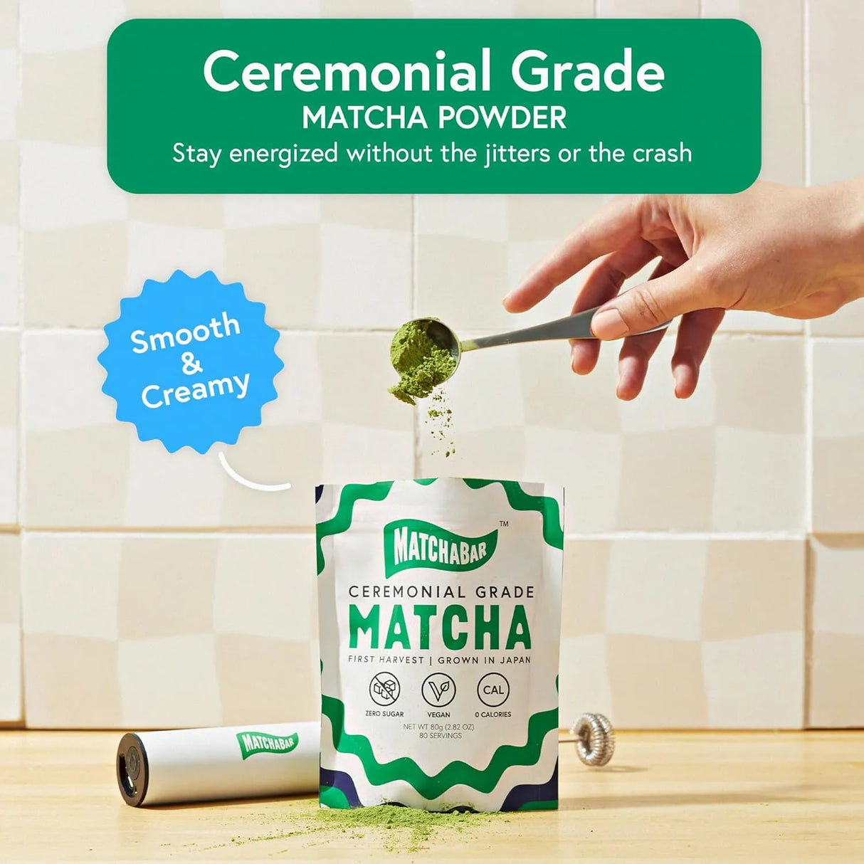 MATCHABAR - Matchabar Matcha Powder Ceremonial Grade 80Gr. - The Red Vitamin MX - Suplementos Alimenticios - {{ shop.shopifyCountryName }}