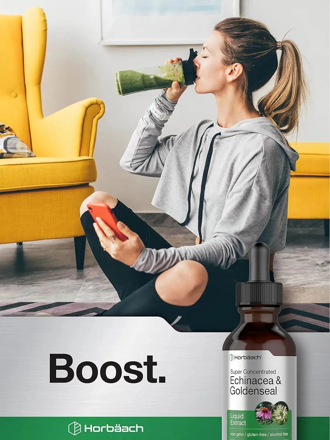 HORBAACH - Horbaach Echinacea Goldenseal Liquid Extract 2 Fl.Oz. - The Red Vitamin MX - Suplementos Alimenticios - {{ shop.shopifyCountryName }}