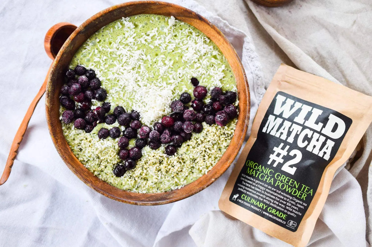 WILD FOODS - Wild Foods Organic Matcha Green Tea Powder 114Gr. - The Red Vitamin MX - Suplementos Alimenticios - {{ shop.shopifyCountryName }}