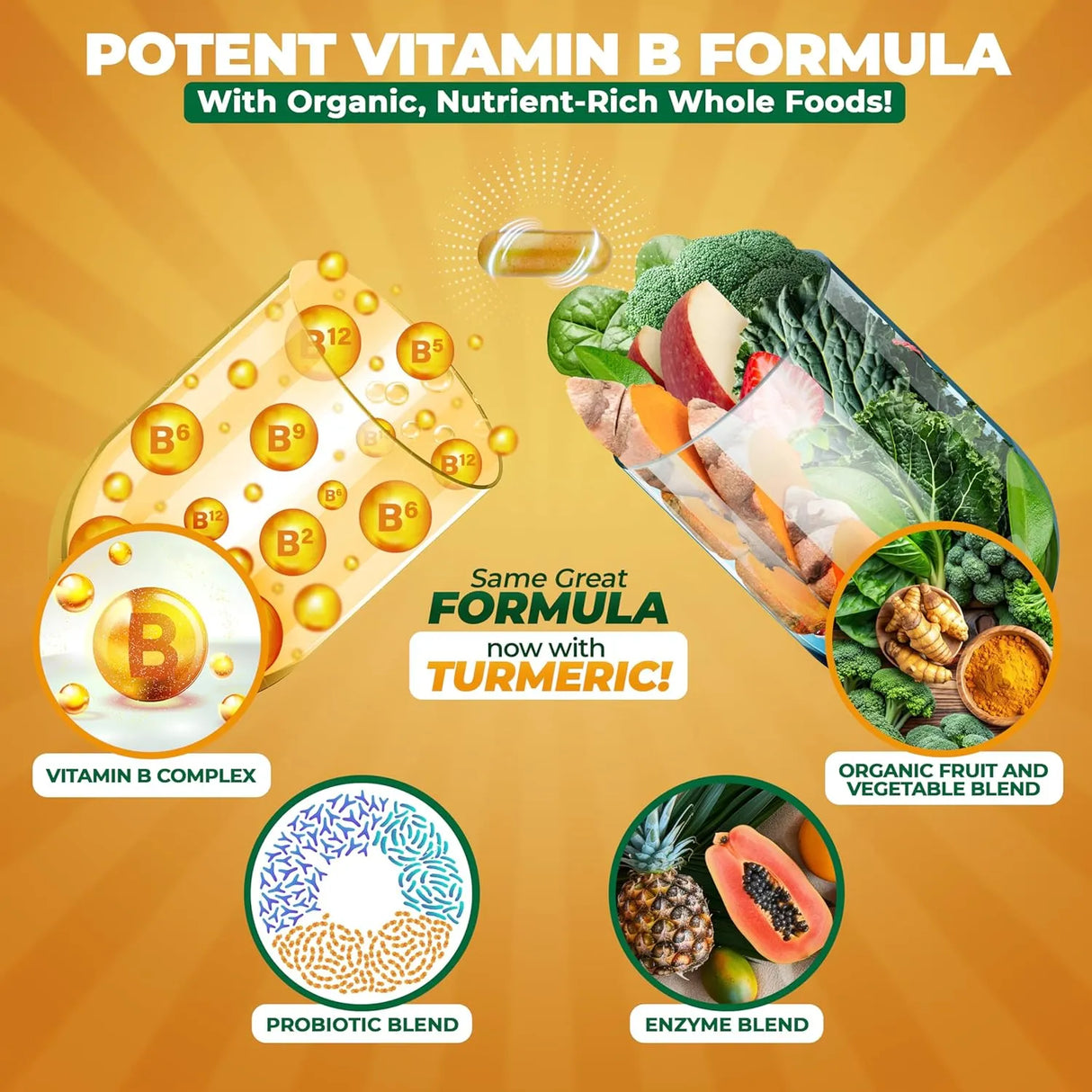 MOXYVITES - MoxyVites Vitamin B Complex 120 Capsulas - The Red Vitamin MX - Suplementos Alimenticios - {{ shop.shopifyCountryName }}