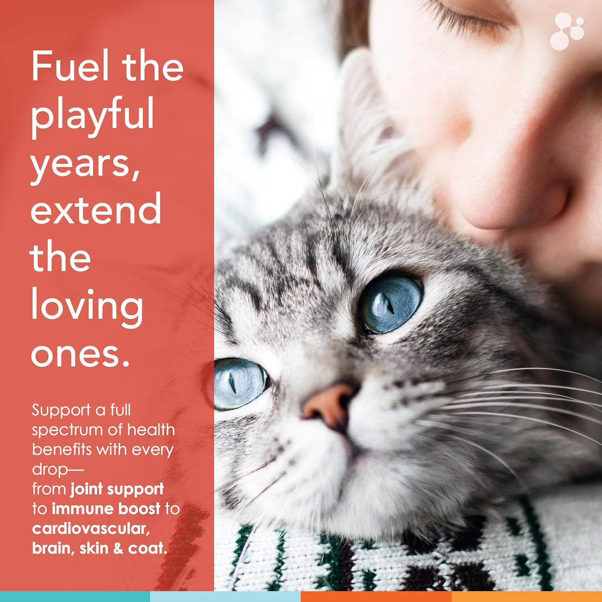 NUSENTIA Liquid Vitamin & Antioxidant Supplement for Cats 473Ml.