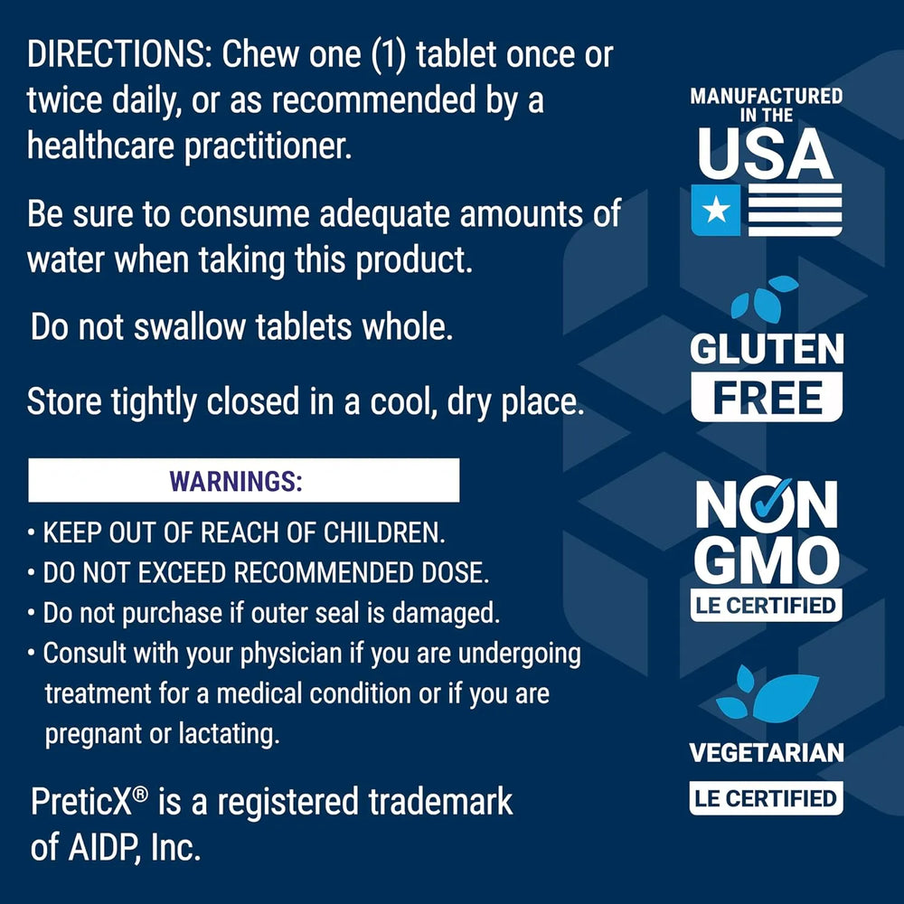 LIFE EXTENSION - Life Extension FLORASSIST Prebiotic Chewable Strawberry 60 Tabletas - The Red Vitamin MX - Suplementos Alimenticios - {{ shop.shopifyCountryName }}
