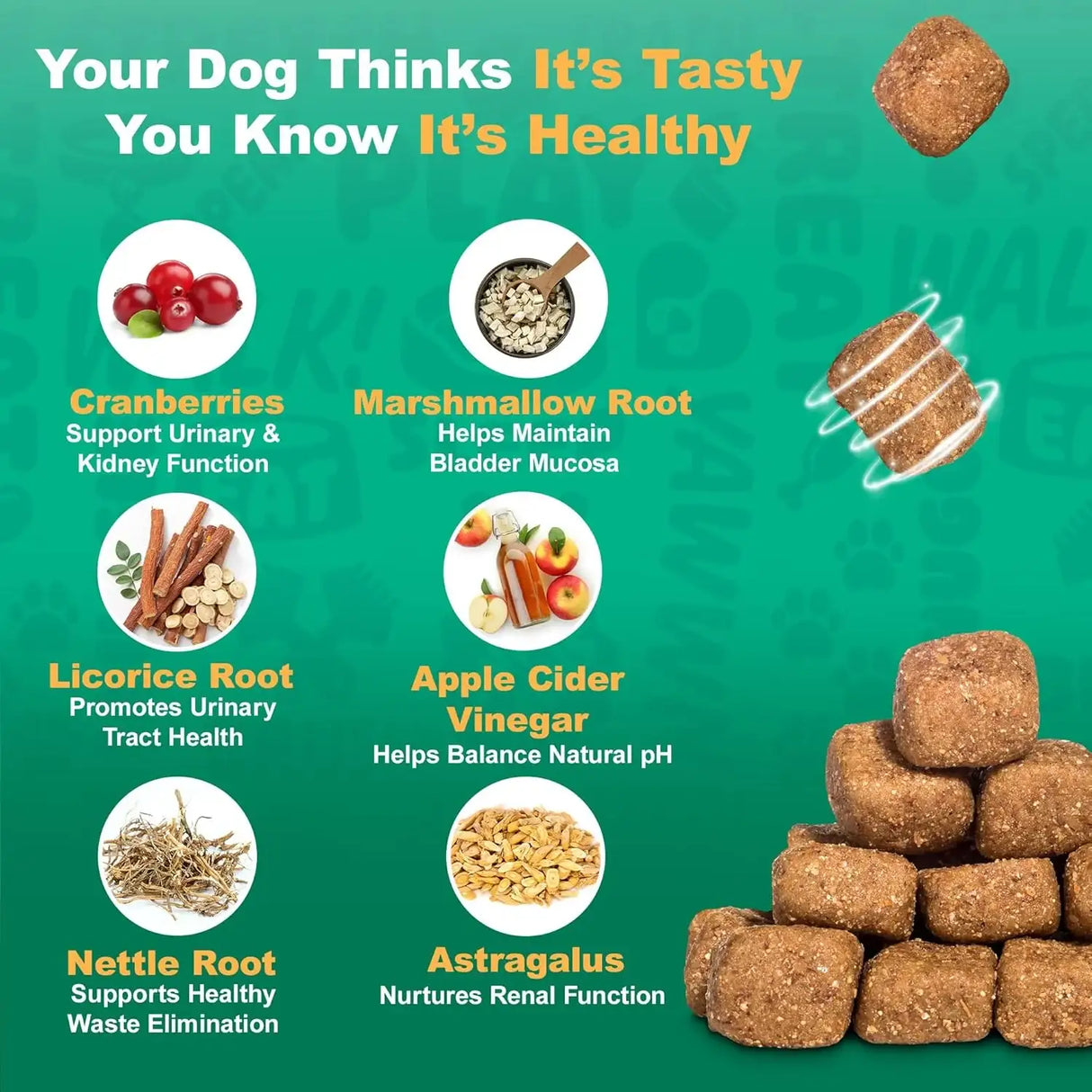 DOGGIE DAILIES - Doggie Dailies Cranberry Supplement for Dogs Chicken Flavored 225 Masticables - The Red Vitamin MX - Salud De Tracto Urinario Para Perros - {{ shop.shopifyCountryName }}