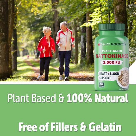 YUVE NATURALS - Yuve Nattokinase 4000 FU 60 Capsulas - The Red Vitamin MX - Suplementos Alimenticios - {{ shop.shopifyCountryName }}