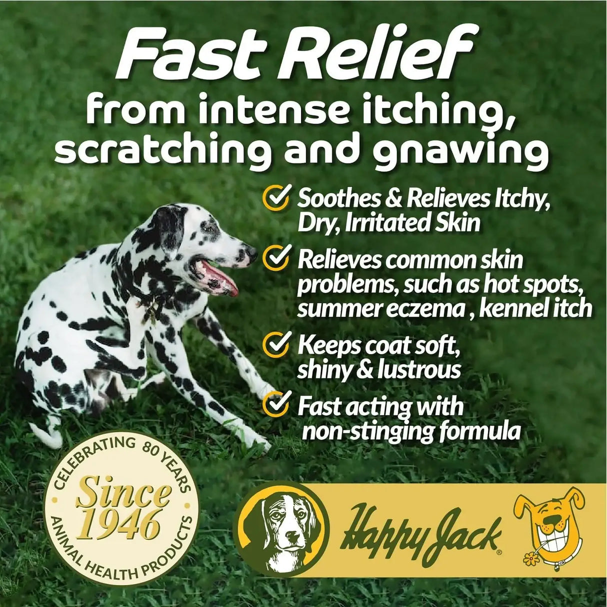 HAPPY JACK - Happy Jack Skin Balm Hot Spot & Itchy Skin Relief for Dogs 4 Fl.Oz. - The Red Vitamin MX - Remedios Para La Picazón De Perros - {{ shop.shopifyCountryName }}