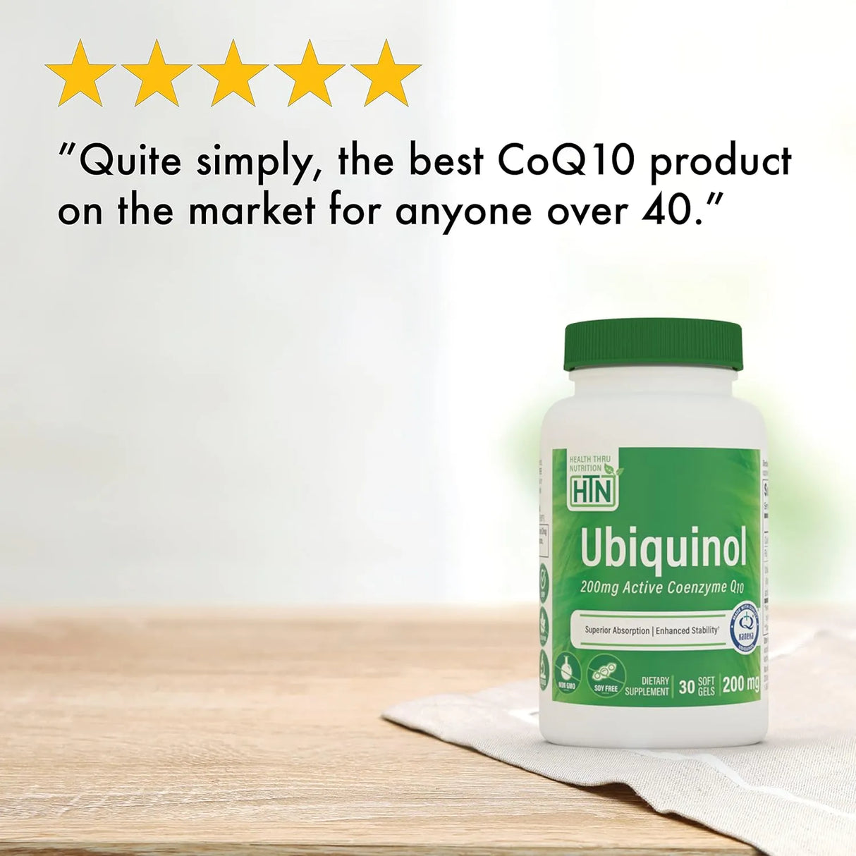 HEALTH THRU NUTRITION - Health Thru Nutrition Ubiquinol 200Mg. 30 Capsulas Blandas - The Red Vitamin MX - Suplementos Alimenticios - {{ shop.shopifyCountryName }}
