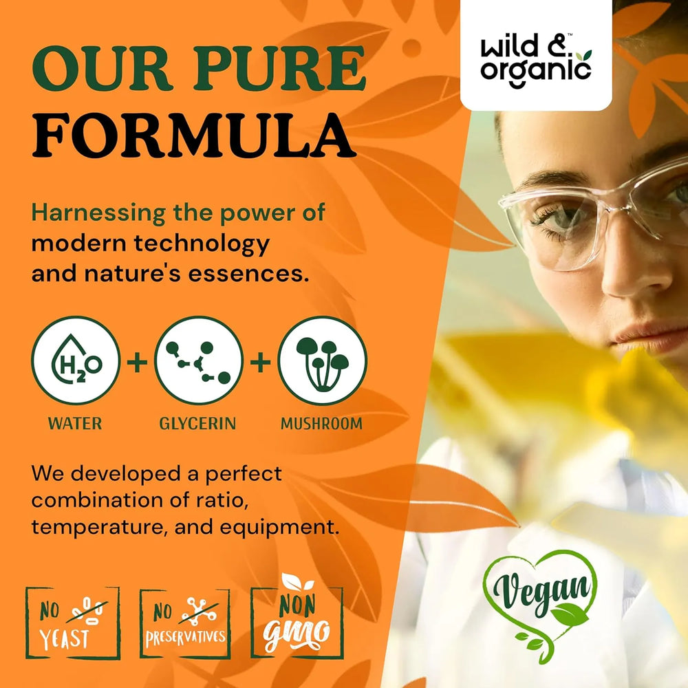 WILD & ORGANIC - Wild & Organic Maitake Mushroom Drops 4 Fl.Oz. - The Red Vitamin MX - Suplementos Alimenticios - {{ shop.shopifyCountryName }}