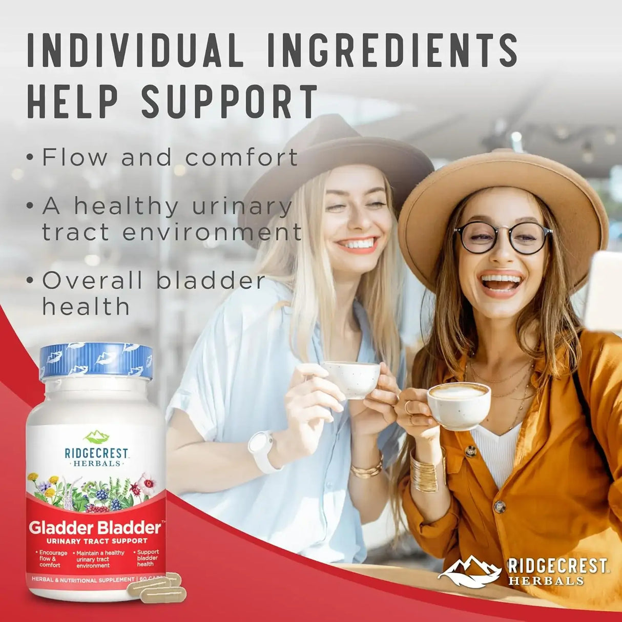 RIDGECREST HERBALS - RidgeCrest Herbals Gladder Bladder 60 Capsulas - The Red Vitamin MX - Suplementos Alimenticios - {{ shop.shopifyCountryName }}
