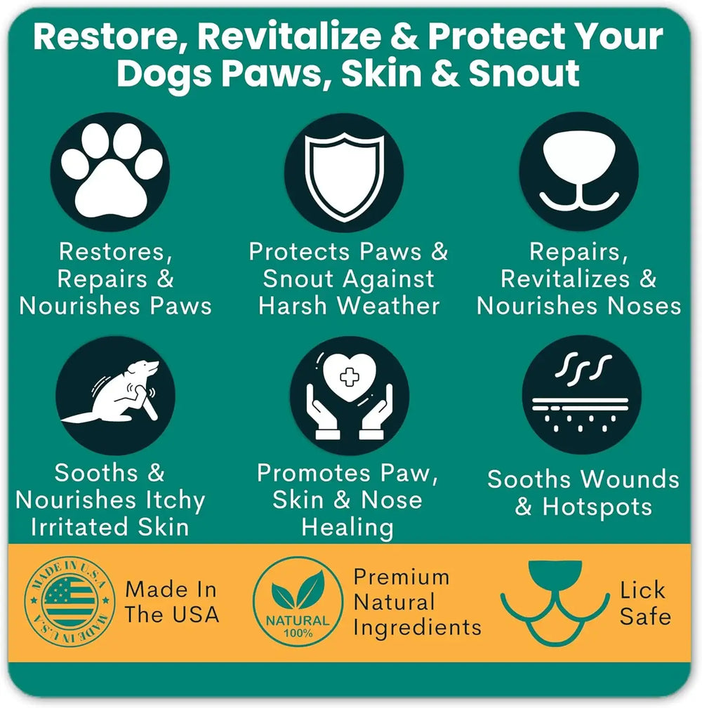 TRAIL HOUND - Trail Hound Dog Paw Balm 3 Oz. - The Red Vitamin MX - Remedios Para La Picazón De Perros - {{ shop.shopifyCountryName }}