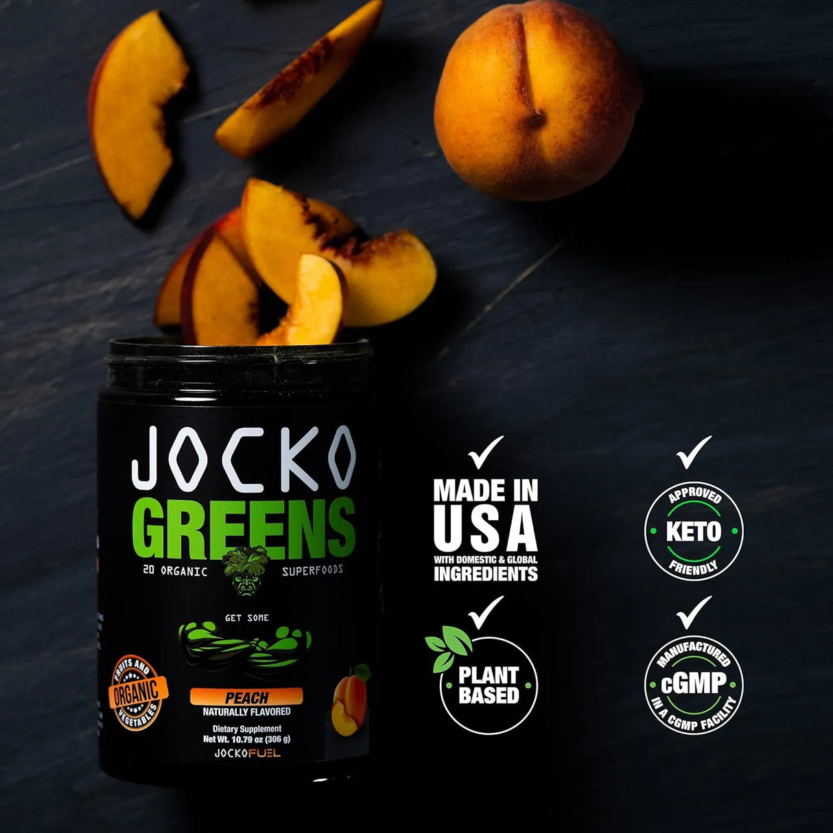 JOCKO FUEL - Jocko Fuel Daily Greens Powder 30 Servicios Coconut/Pineapple 306Gr. - The Red Vitamin MX - Suplementos Alimenticios - {{ shop.shopifyCountryName }}