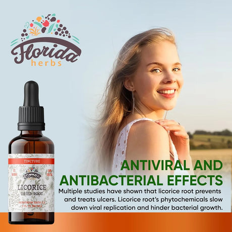 FLORIDA HERBS - Florida Herbs Licorice Tincture 2 Fl.Oz. - The Red Vitamin MX - Suplementos Alimenticios - {{ shop.shopifyCountryName }}