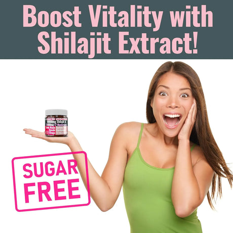 SHIZAM - SHIZAM Sugar-Free Shilajit Mushroom Complex Gummies 60 Gomitas - The Red Vitamin MX - Suplementos Alimenticios - {{ shop.shopifyCountryName }}