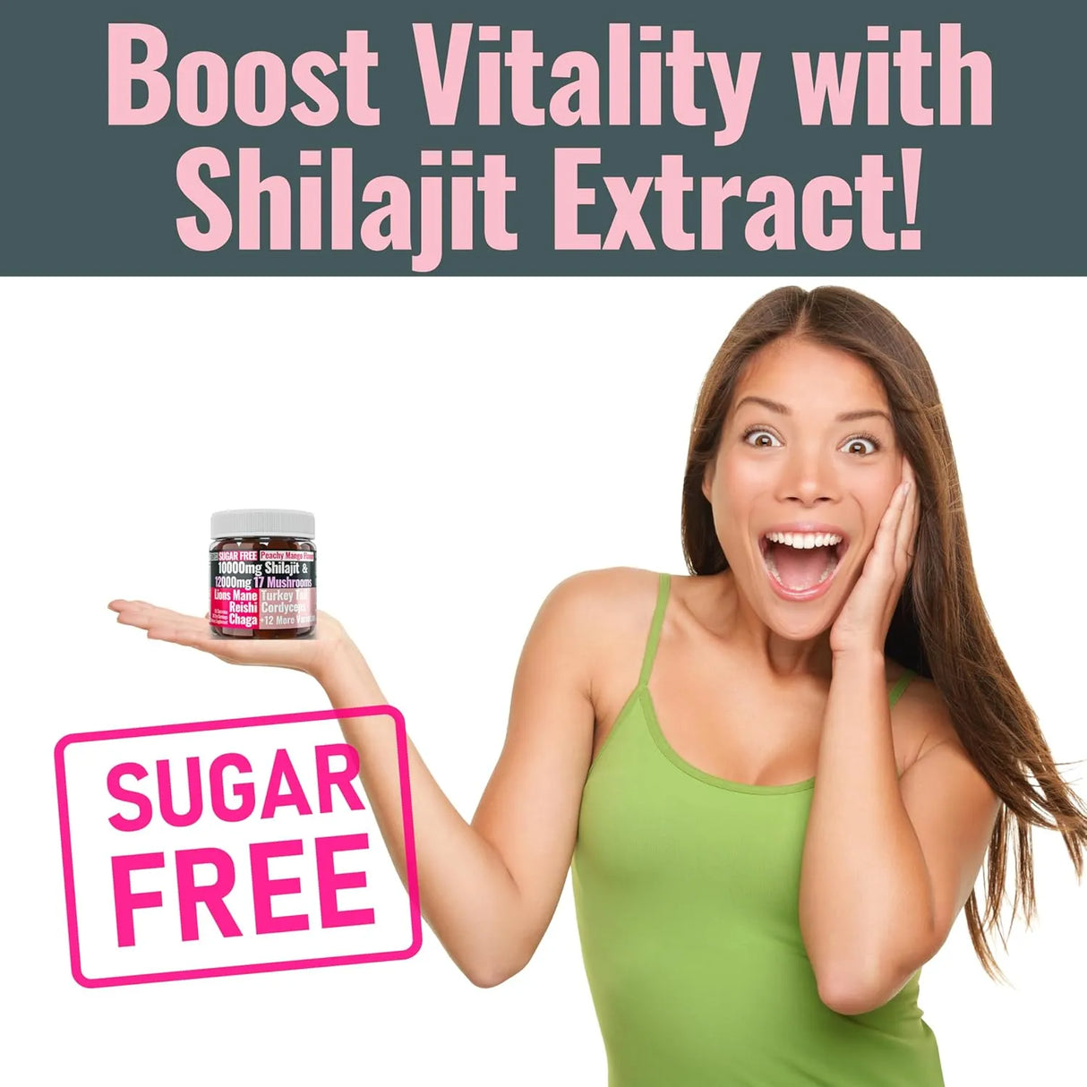 SHIZAM - SHIZAM Sugar-Free Shilajit Mushroom Complex Gummies 60 Gomitas - The Red Vitamin MX - Suplementos Alimenticios - {{ shop.shopifyCountryName }}