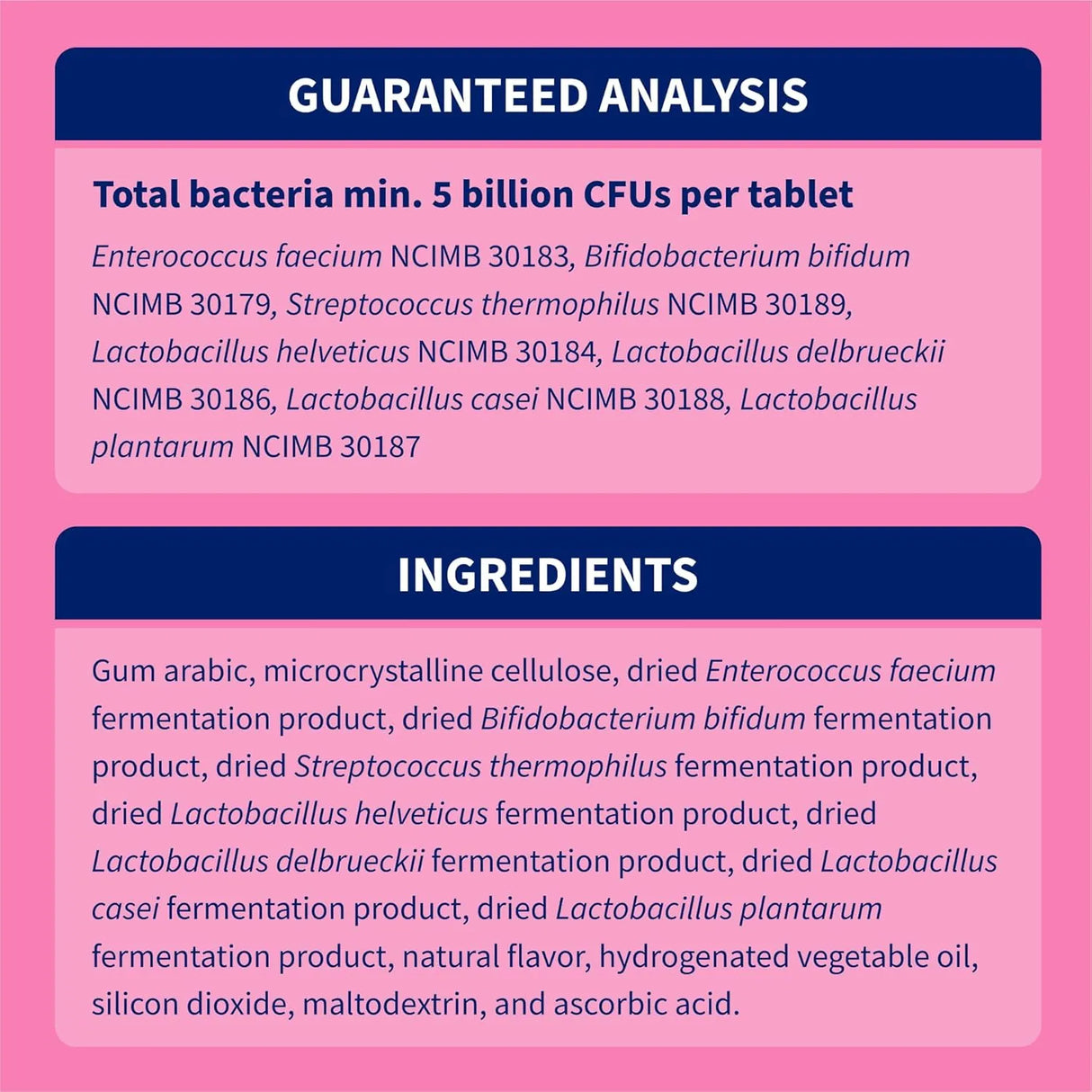 NUTRAMAX - Nutramax Proviable Probiotics for Dogs 60 Tabletas Masticables - The Red Vitamin MX - Probióticos Para Perros - {{ shop.shopifyCountryName }}