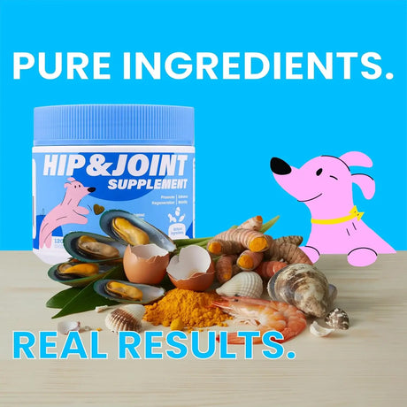 PAWIZON - PAWIZON Advanced Hip and Joint Supplement for Dogs 120 Masticables - The Red Vitamin MX - Cuidado De Cadera Y Articulaciones Para Perros - {{ shop.shopifyCountryName }}