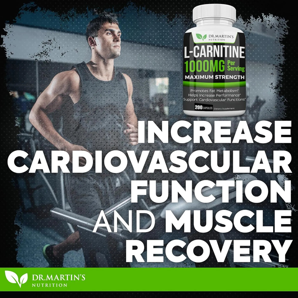 DR. MARTIN'S NUTRITION - DR. MARTIN'S NUTRITION Extra Strength L-Carnitine 200 Capsulas - The Red Vitamin MX - Suplementos Alimenticios - {{ shop.shopifyCountryName }}