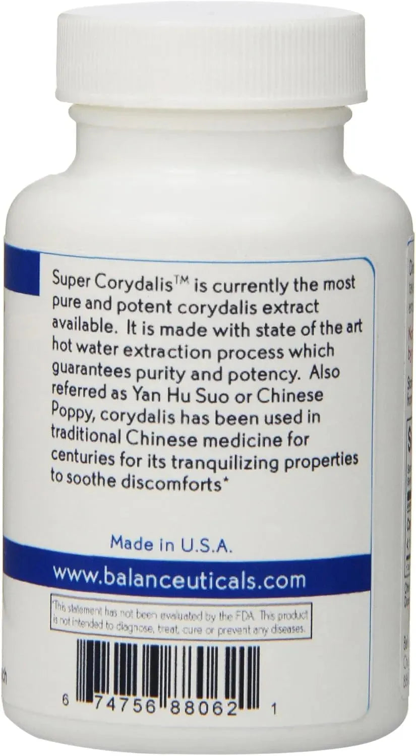 BALANCEUTICALS - Balanceuticals Super Corydalis Extract 60 Capsulas - The Red Vitamin MX - Suplementos Alimenticios - {{ shop.shopifyCountryName }}