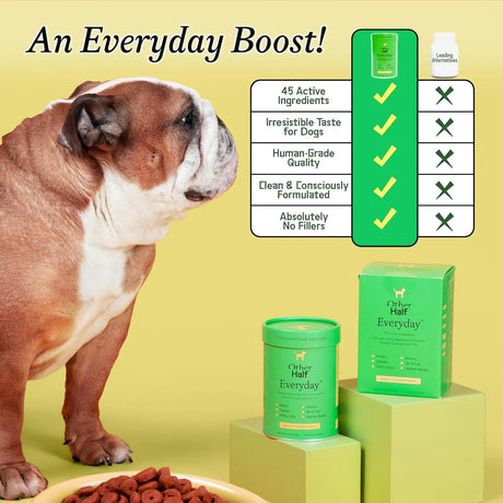 OTHER HALF - Other Half Everyday Dog Multivitamin Supplement 216Gr. - The Red Vitamin MX - Multivitamínicos Para Perros - {{ shop.shopifyCountryName }}