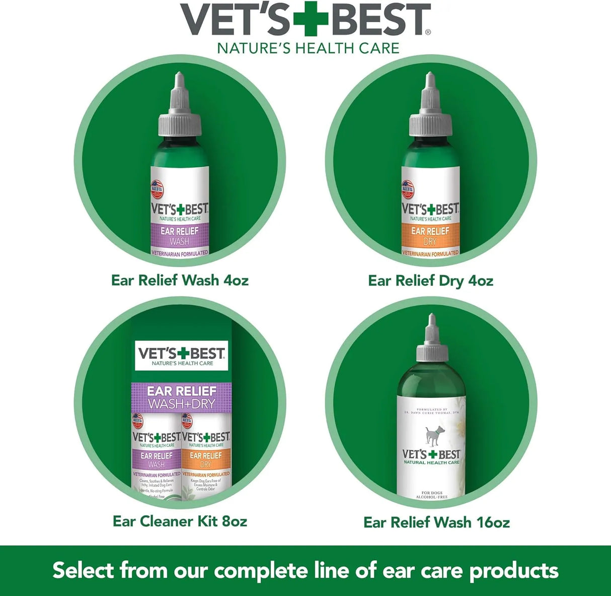 VET'S BEST - Vet's Best Dry Ear Relief for Dogs 4 Fl.Oz. - The Red Vitamin MX - Cuidado Del Oído De Perros - {{ shop.shopifyCountryName }}