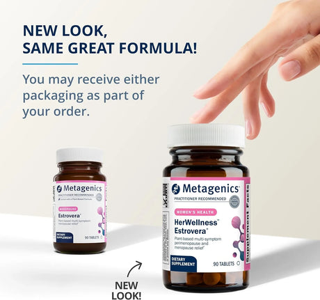 METAGENICS - Metagenics HerWellness Estrovera 90 Tabletas - The Red Vitamin MX - Suplementos Alimenticios - {{ shop.shopifyCountryName }}