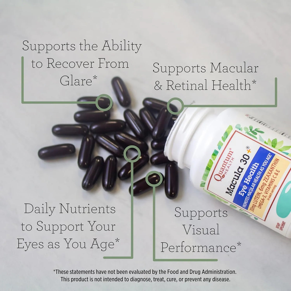 QUANTUM HEALTH - Quantum Health Macula 30+ Eye Health 60 Capsulas Blandas - The Red Vitamin MX - Suplementos Alimenticios - {{ shop.shopifyCountryName }}