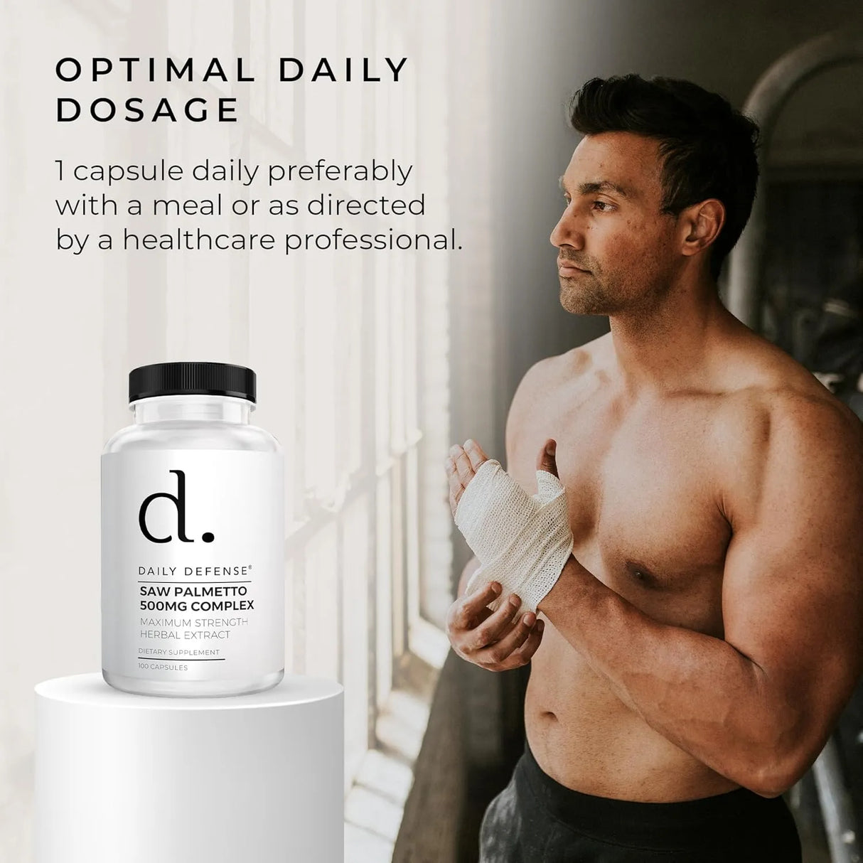 DAILY DEFENSE - Daily Defense Saw Palmetto Prostate Health 100 Capsulas - The Red Vitamin MX - Suplementos Alimenticios - {{ shop.shopifyCountryName }}