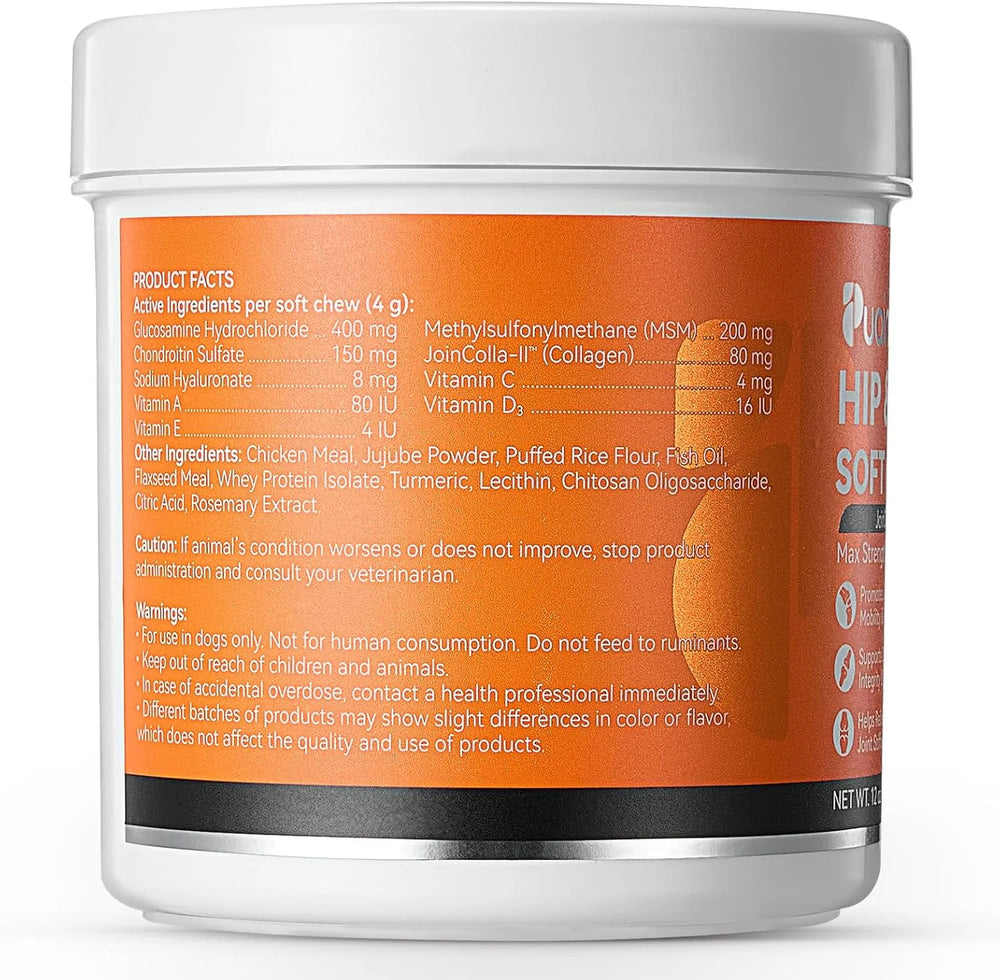 PUAINTA - PUAINTA Dog Hip and Joint Supplement 30 Masticables - The Red Vitamin MX - Cuidado De Cadera Y Articulaciones Para Perros - {{ shop.shopifyCountryName }}