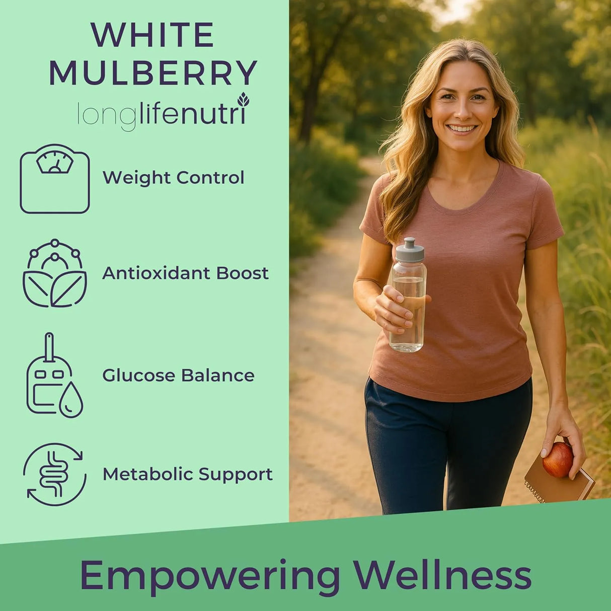 LONGLIFENUTRI - LongLifeNutri White Mulberry Leaf Extract 500Mg. 200 Capsulas - The Red Vitamin MX - Suplementos Alimenticios - {{ shop.shopifyCountryName }}